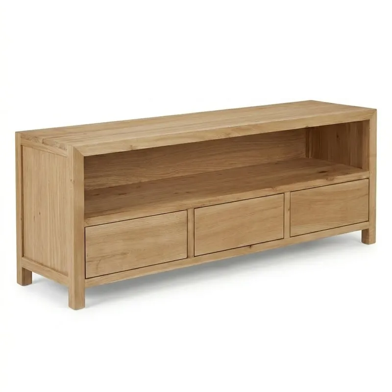 Rack Maracaná en Madera natural - Muebles para TV, Uruguay | Diseno Montevideo