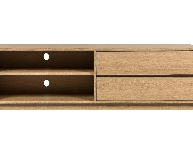 Rack Linea NATURA 180 m en Rack Linea NATURA 180 m - Muebles para TV, Uruguay | Finkel
