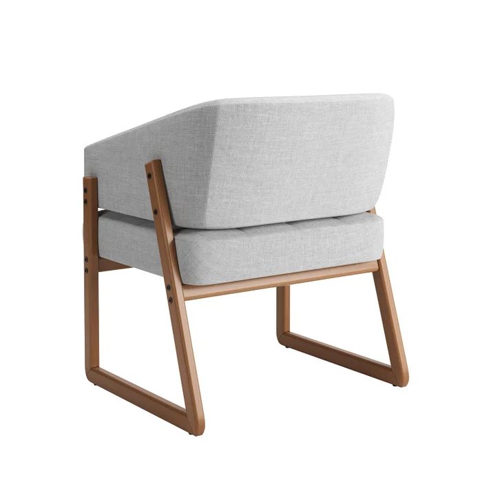 Butaca Air - Madera Maciza en Gris - Sillones y sofás, Uruguay | Balton, vista 4