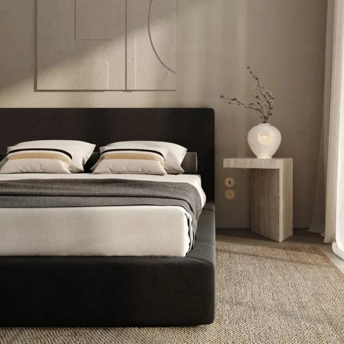 Cama Queen Marshmallow en Negro - Dormitorio, Uruguay | La Cueva Muebles, vista 6