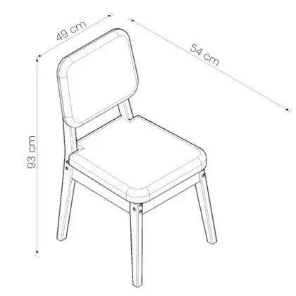 Silla Paris - Linea Ares en Madera natural - Sillas, Uruguay | Balton, vista 8
