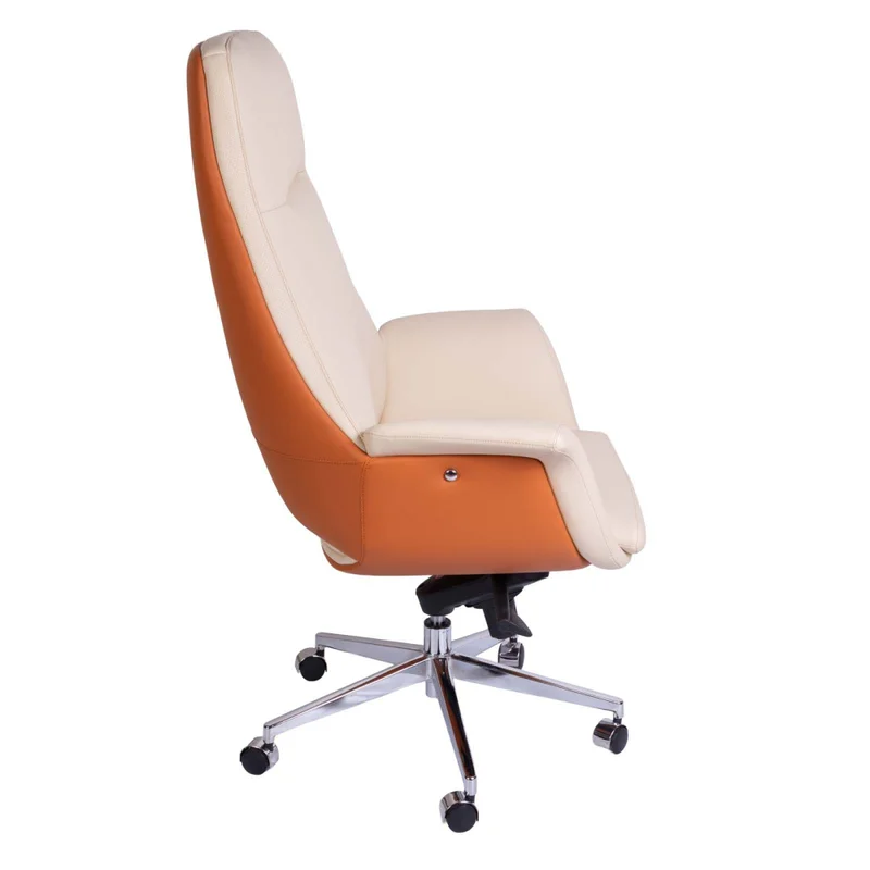 Silla De Oficina Gerencial Malla Crown en Beige - Sillas de escritorio, Uruguay | Divino, vista 6