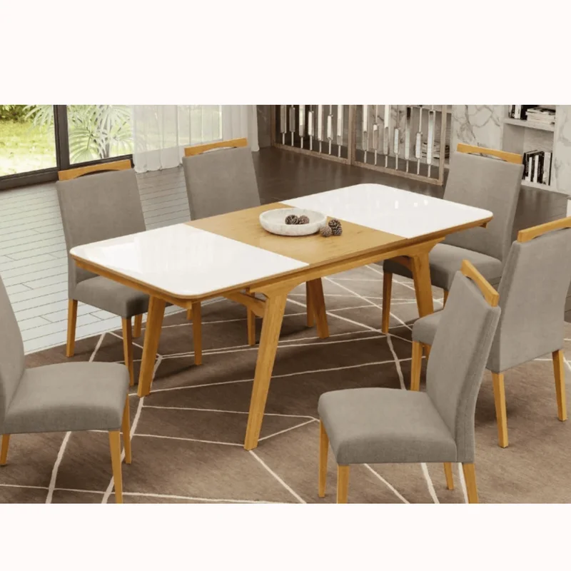 MESA COMEDOR LONDRES OFF WHITE - Mesas de comedor, Uruguay | Forum Design, vista 3