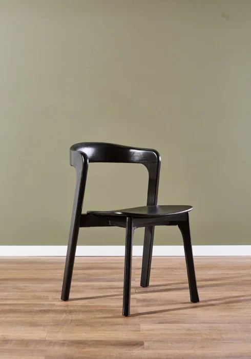 Silla De Comedor Berta Negra en Negro - Sillas, Uruguay | Berna Home, vista 6