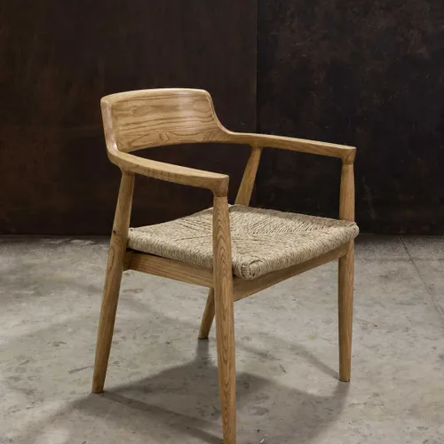 Silla LAGUNA lustre arenado en Madera natural - Sillas, Uruguay | Soy Mezcla