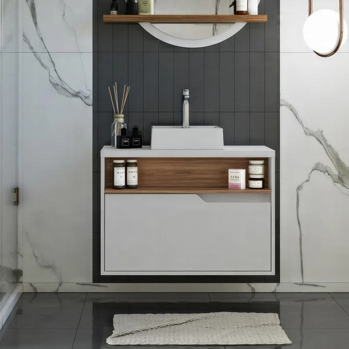 Mueble para Baño Jasper en Blanco - Muebles, Uruguay | RM Muebles y Deco