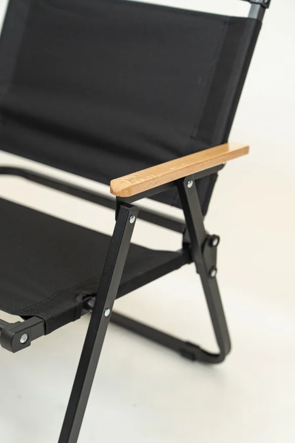 Silla Playa Plegable - Negro en Negro - Muebles para el exterior, Uruguay | Indian, vista 2