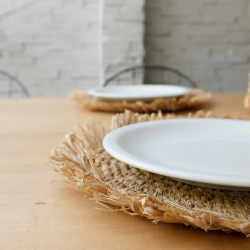 Manteles Individuales de Sisal Loreta - Decoración, Uruguay | Casakos
