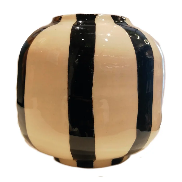 Mini Pot Rayas en Multicolor - Jarrones, Uruguay | Tutto Deco