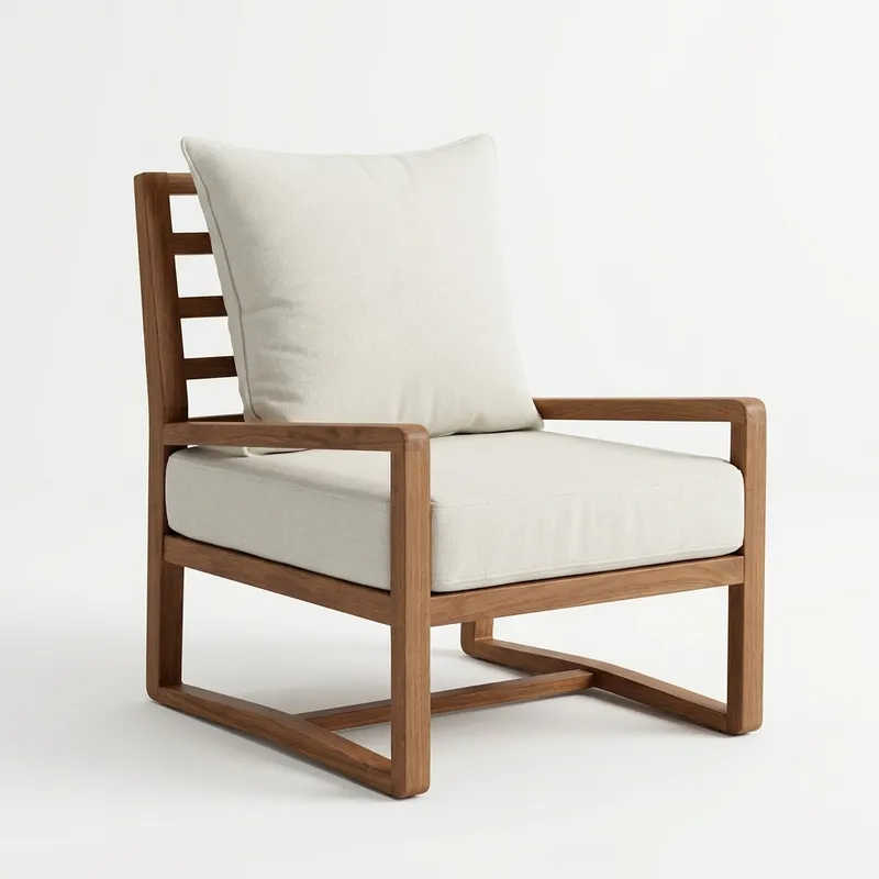 Butaca África en Madera natural - Butacas, banquetas y puffs, Uruguay | Diseno Montevideo