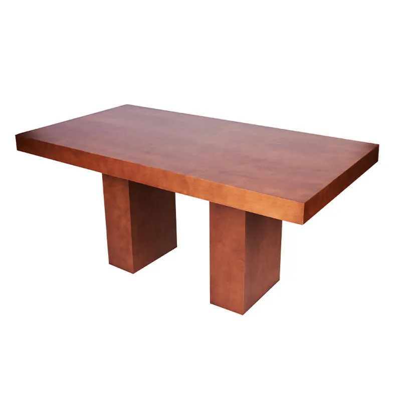 Mesa cubo 1,70 — Serra Amoblamientos en Marrón - Mesas de comedor, Uruguay | Serra Amoblamientos