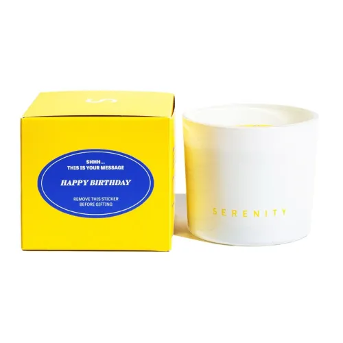 VELA AROMA 250G MENSAJE OCULTO APRICOT/PEACH TEA - Velas y Portavelas, Uruguay | Koz