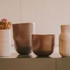 Jarrón Macarelleta de cerámica marrón oscuro Ø 21 cm - Ø 32 cm en Marrón - Jarrones, Uruguay | Kavehome, vista 2 de 5