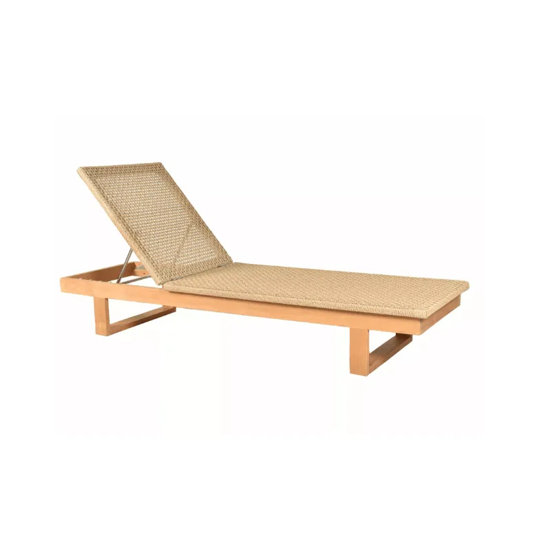 REPOSERA VIVA CUERDA en Madera natural - Muebles para el exterior, Uruguay | Masinfinito Casa