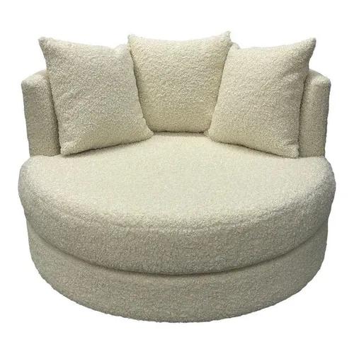 Sofá ottoman bucle en Beige - Sillones y sofás, Uruguay | Pieza Clave
