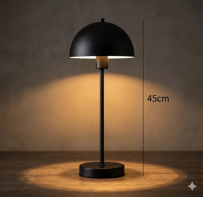 M202 XL - Negro en Negro - Lámparas de mesa, Uruguay | Unik, vista 3