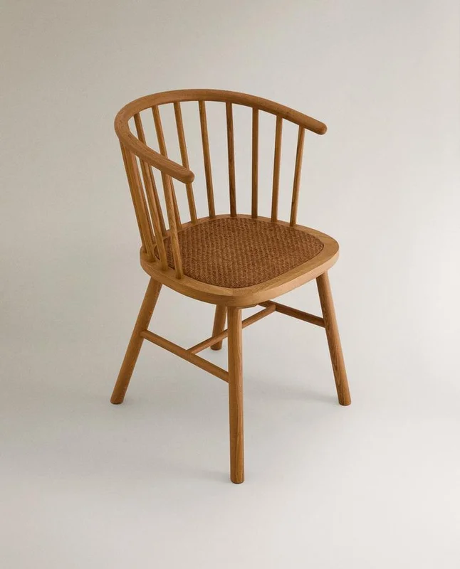 SILLA FRESNO Y RATÁN en Madera natural - Sillas, Uruguay | Zara Home, vista 3