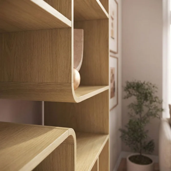 Biblioteca Aura - Natural en Marrón - Bibliotecas, Uruguay | NYR, vista 3