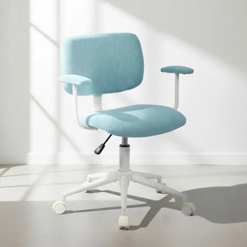 Asiento De Oficina Polipropileno-y-tela Celeste Clifford en Celeste - Escritorios y sillas de escritorio, Uruguay | Divino