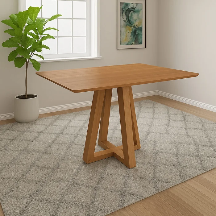 Mesa de comedor Alva - 120CM en Madera natural - Mesas de comedor, Uruguay | Balton, vista 8