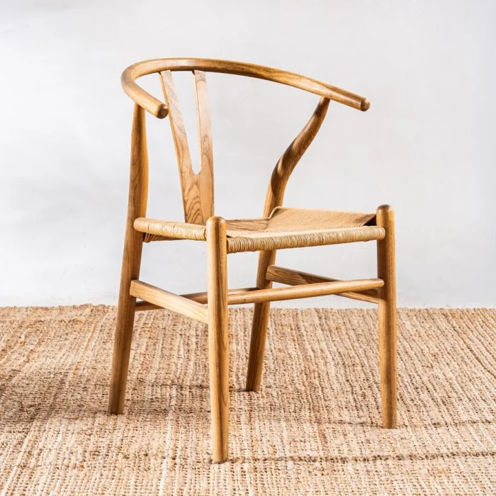 Silla Ellie Teca en Madera natural - Sillas, Uruguay | Aihaus