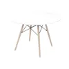 MESA EAMES DKR D110x73CM MDF Y MADERA BLANCO - Mesas de comedor, Uruguay | Decohogar, vista 1 de 2