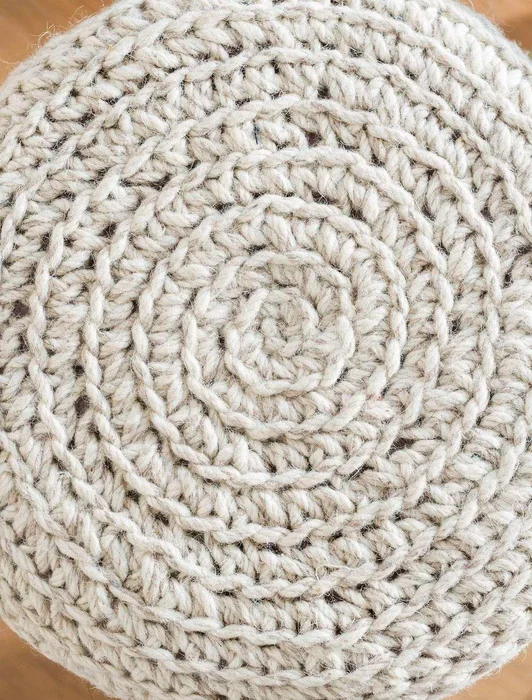 BANQUITO WOOL en Blanco - Butacas, banquetas y puffs, Uruguay | La Iberica, vista 6
