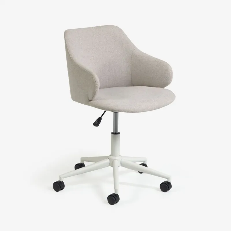 Silla de escritorio Einara - gris claro en Gris - Sillas de escritorio, Uruguay | Kavehome