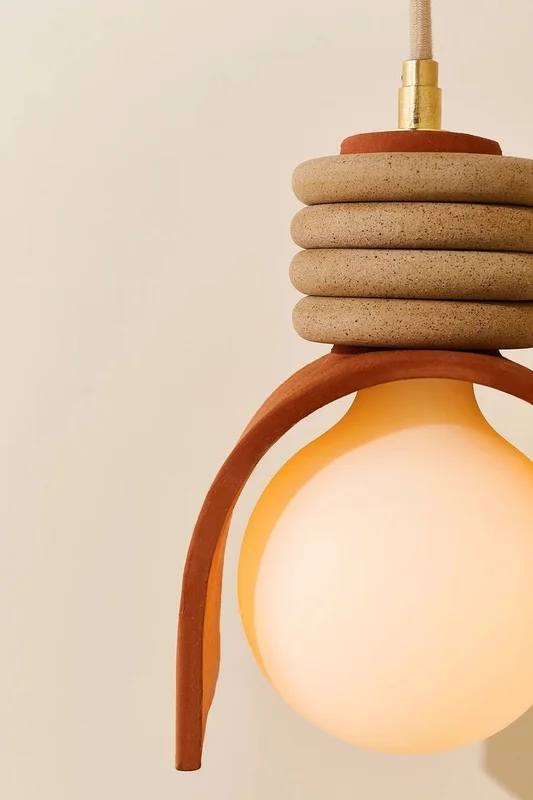 LUMINARIA KENZO ORANGE en Terracota - Lámparas colgantes, Uruguay | Berlina Store, vista 3