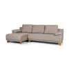 Rinconera Adalia - Tela Microfibra - Chaise izquierdo - 9249 (Tostado) en Beige - Sillones y sofás, Uruguay | NYR, vista 1 de 4