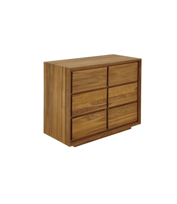 COMODA MANANTIALES 6C en Madera natural - Cómodas, Uruguay | Más Infinito Casa