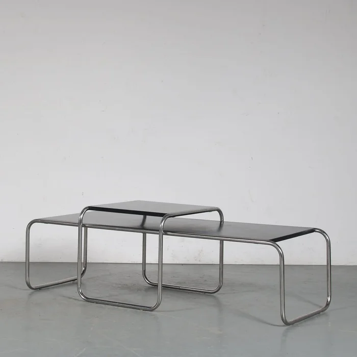 Mesa Baja Bauhaus SETX2 Black en Negro - Mesas de living, Uruguay | Samic, vista 2