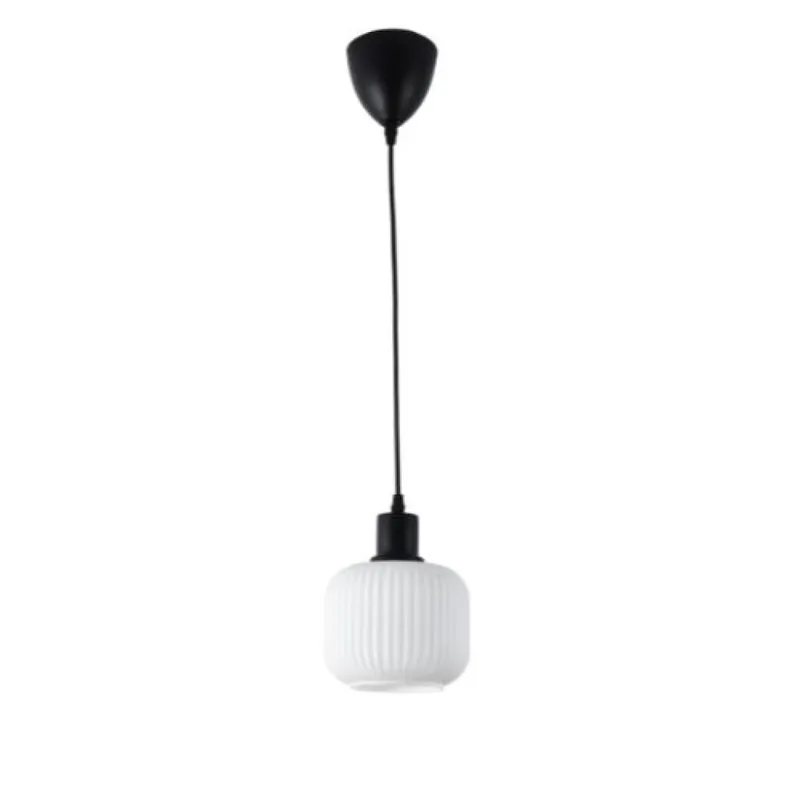 Luminaria Colgante Pirce Small Negro en Blanco - Lámparas colgantes, Uruguay | Serlux