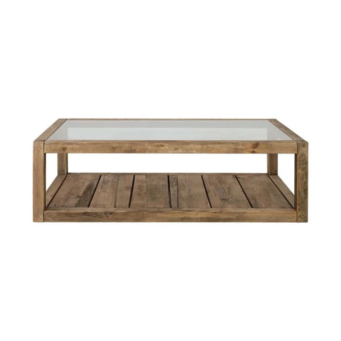 Mesa Ratona Central Madera Natural-beige Drift Natural en Madera natural - Mesas de living, Uruguay | Divino, vista 3