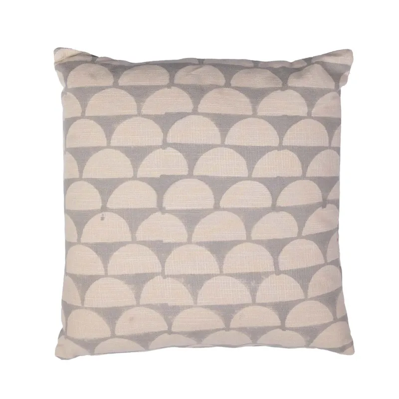 Almohadón Murcia 45*45 Algodon Beige/gris en Beige - Textiles, Uruguay | Divino