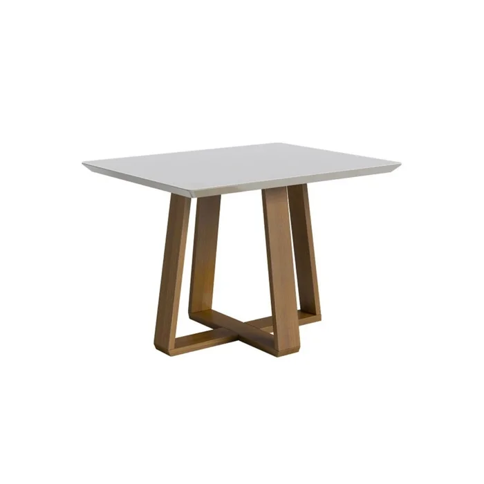 Mesa de Comedor Wood - Rectangular - Línea Nevada en Gris - Mesas de comedor, Uruguay | Ecowood, vista 2
