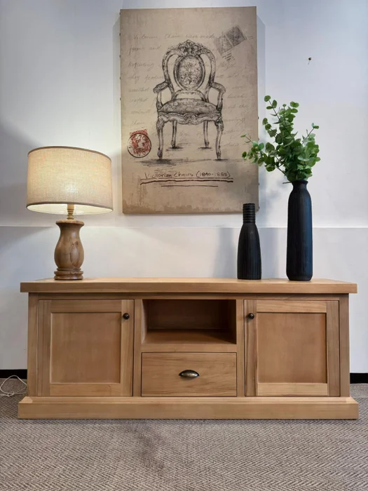 Rack Moldura Recta en Marrón - Muebles para TV, Uruguay | Marvic
