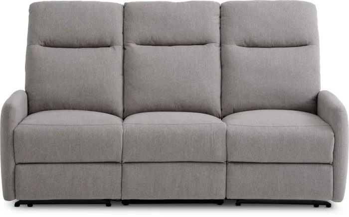 Sofá VONSILD 3 cuerpos reclinable eléctr gris en Gris - Sillones y sofás, Uruguay | JYSK