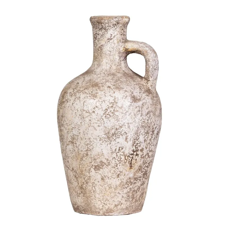 Jarrón 33.095.047 Ceramica Natural-beige Beige en Beige - Jarrones, Uruguay | Divino