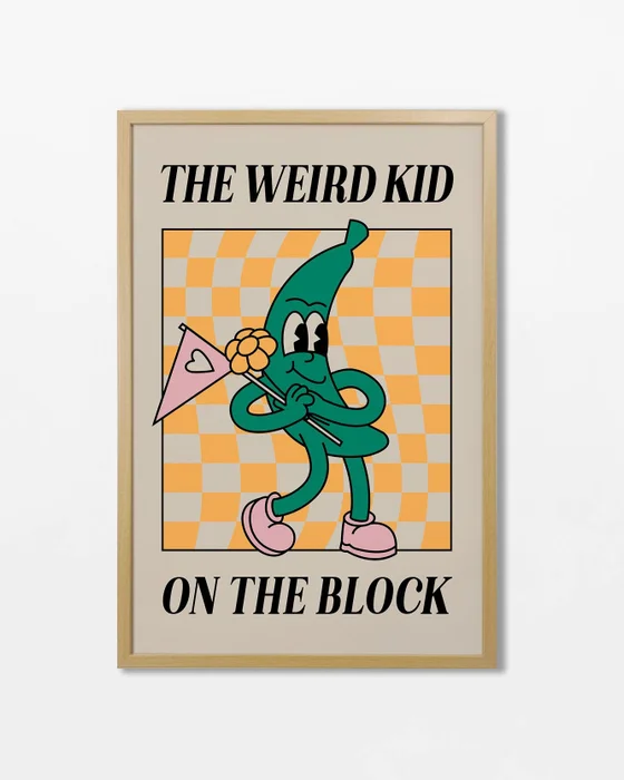 The weird kid on the block en Multicolor - Láminas, Uruguay | La Cuadrería