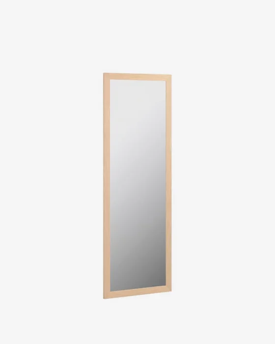 Espejo Wilany 52,5 x 152,5 cm con acabado natural en Madera natural - Espejos, Uruguay | Kavehome