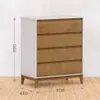 Cómoda Prata Blanca Y Natural (ref. 2801 - Mesas de luz, Uruguay | Aihaus, vista 2 de 2