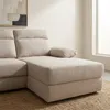Rinconera Owen - Tela Microfibra - Chaise derecho - 12072 (Beige) en Beige - Sillones y sofás, Uruguay | NYR, vista 4 de 6