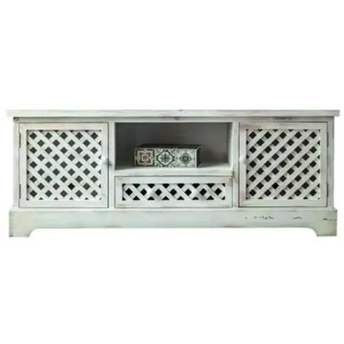 Mueble Vintage Blanco Horizontal en Blanco - Aparadores y recibidores, Uruguay | Decotech