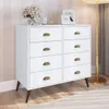 Comodas Cajoneras 8 Cajones Living Dormitorio Compacta en Blanco, Uruguay | Lais Muebles, vista 2 de 2