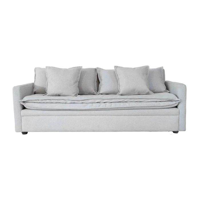 SOFA GENOVA 3 CUERPOS GRIS - Sillones y sofás, Uruguay | Alfa Ventas, vista 3