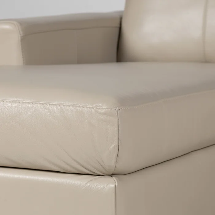 Rinconera Royale - Cuero Básico - Chaise Izquierdo - 519 (Beige) en Beige, Uruguay | Nyr, vista 5