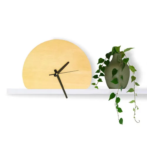 Reloj Ibiza en Madera natural - Decoración de pared, Uruguay | Benteveo