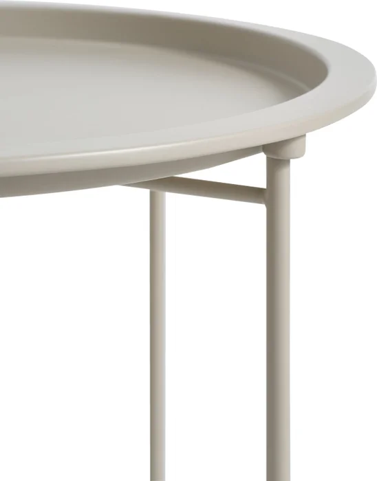 Mesa auxiliar RANDERUP Ø47 arena claro en Beige - Mesas de arrimo, Uruguay | JYSK, vista 3