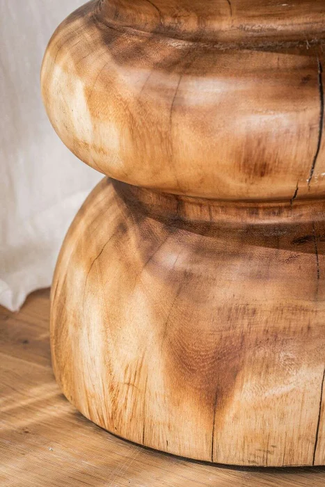 MESA AUXILIAR CABO - SUAR TOSTADO en Madera natural - Mesas de living, Uruguay | La Iberica, vista 2